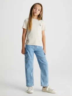 Calvin Klein Relaxed Skater Jeans -Everywear Shop IB0IB01585 1A4 alternate3