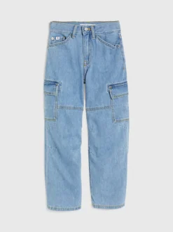 Calvin Klein Relaxed Skater Jeans -Everywear Shop IB0IB01585 1A4 alternate4