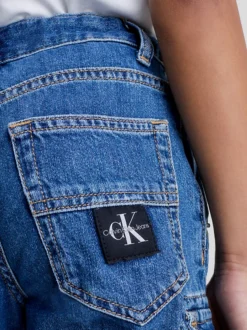 Calvin Klein Denim Cargo Shorts -Everywear Shop IB0IB01606 1BJ alternate2