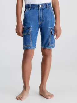 Calvin Klein Denim Cargo Shorts