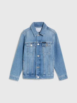 Calvin Klein Relaxed Denim Jacket 11 Calvin Klein Relaxed Denim Jacket -Everywear Shop IB0IB01654 1A4 alternate4