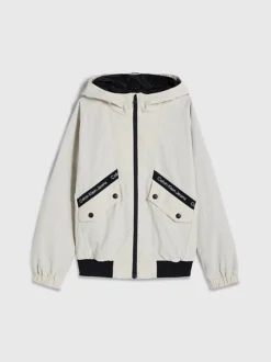 Calvin Klein Recycled Nylon Logo Jacket -Everywear Shop IB0IB01662 ACI alternate4