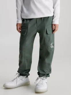 Calvin Klein Sateen Cargo Joggers