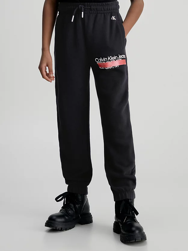 Calvin Klein Relaxed Logo Joggers 3 Calvin Klein Relaxed Logo Joggers