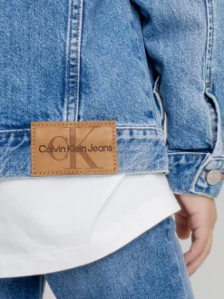 Calvin Klein Denim Trucker Jacket -Everywear Shop IB0IB01723 1AA alternate2