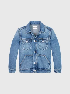 Calvin Klein Denim Trucker Jacket -Everywear Shop IB0IB01723 1AA alternate4