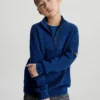 Calvin Klein Relaxed Half Zip Jumper -Everywear Shop IB0IB01744 C5F main