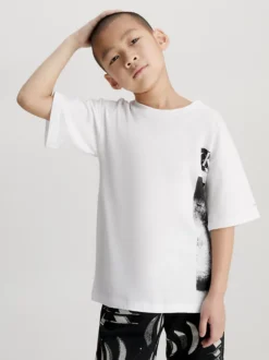 Calvin Klein Relaxed Glitch Graphic T-shirt