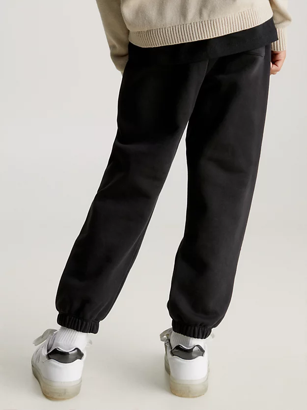 Calvin Klein Relaxed Fleece Logo Joggers 4 Calvin Klein Relaxed Fleece Logo Joggers - Image 2