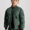 Calvin Klein Boxy Padded Bomber Jacket -Everywear Shop IB0IB01820 LLP main