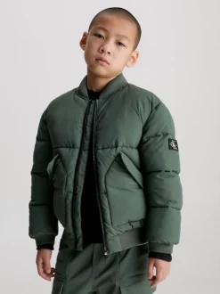 Calvin Klein Boxy Padded Bomber Jacket