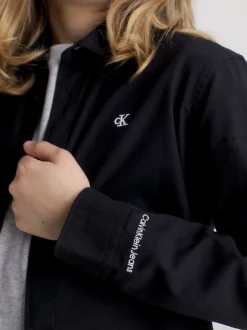 Calvin Klein Button Down Shirt -Everywear Shop IB0IB01826 BEH alternate2