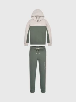 Calvin Klein Colourblock Hoodie And Joggers Set 11 Calvin Klein Colourblock Hoodie And Joggers Set -Everywear Shop IB0IB01849 LLP alternate4