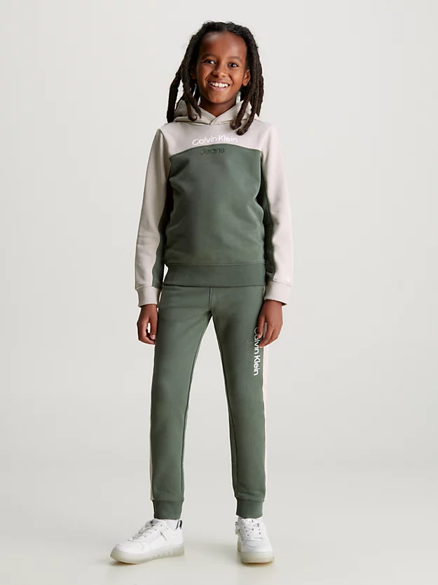 Calvin Klein Colourblock Hoodie And Joggers Set 3 Calvin Klein Colourblock Hoodie And Joggers Set