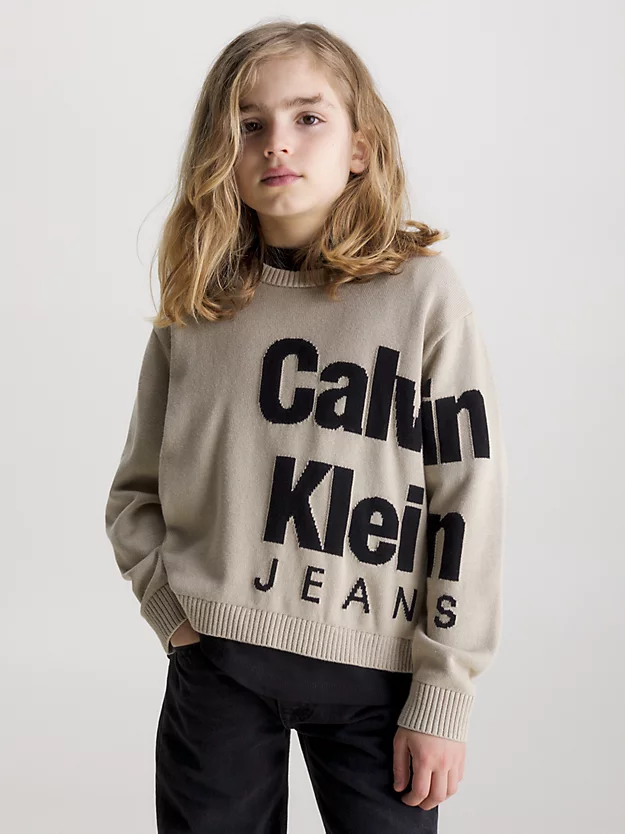Calvin Klein Relaxed Logo Jumper 3 Calvin Klein Relaxed Logo Jumper