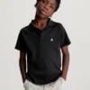 Calvin Klein Cotton Jersey Polo Shirt 1 Calvin Klein Cotton Jersey Polo Shirt -Everywear Shop IB0IB01968 BEH main