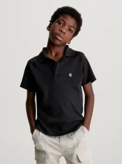 Calvin Klein Cotton Jersey Polo Shirt