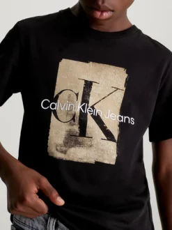 Calvin Klein Logo Graphic T-shirt -Everywear Shop IB0IB01971 BEH alternate2