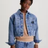 Calvin Klein Relaxed Laser Denim Jacket