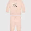 Calvin Klein Newborn Logo Tracksuit -Everywear Shop IN0IN00017 TLT main