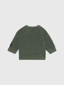 Calvin Klein Newborn Knitted Jumper 5 Calvin Klein Newborn Knitted Jumper -Everywear Shop IN0IN00027 LLP alternate1