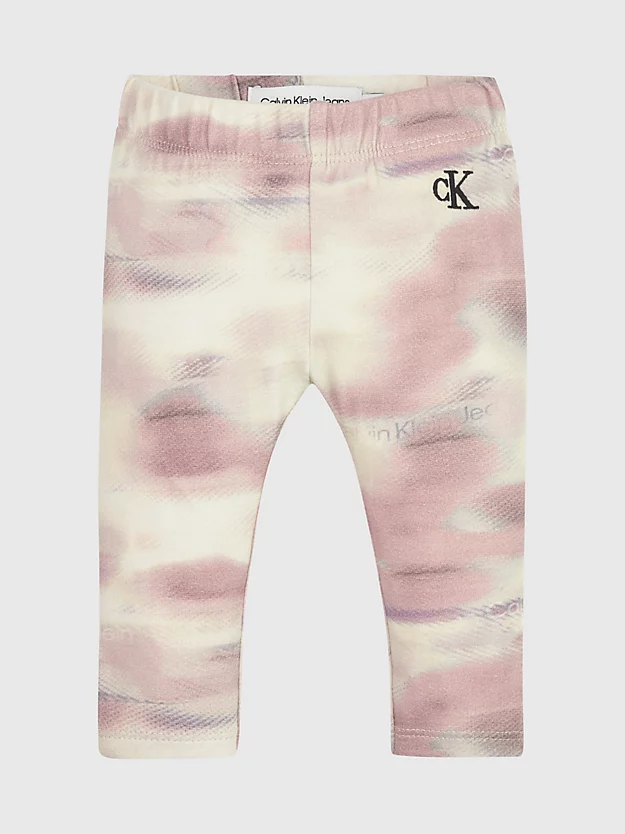 Calvin Klein Newborn Tie Dye Leggings 3 Calvin Klein Newborn Tie Dye Leggings