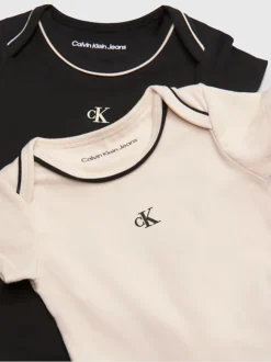 Calvin Klein Newborn Bodysuit And Bib Giftset -Everywear Shop IN0IN00099 01D alternate3