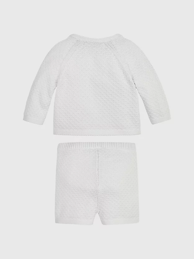 Calvin Klein Newborn Jumper And Shorts Set 4 Calvin Klein Newborn Jumper And Shorts Set - Image 2