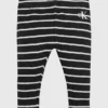 Calvin Klein Newborn Ribbed Striped Leggings