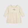 Calvin Klein Newborn Logo Sweatshirt Dress -Everywear Shop IN0IN00123 PGB main