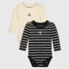 Calvin Klein Newborn 2-Pack Bodysuit Set -Everywear Shop IN0IN00133 0GN main