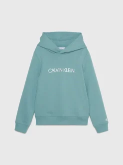 Calvin Klein Unisex Logo Hoodie -Everywear Shop IU0IU00163 CAX alternate7