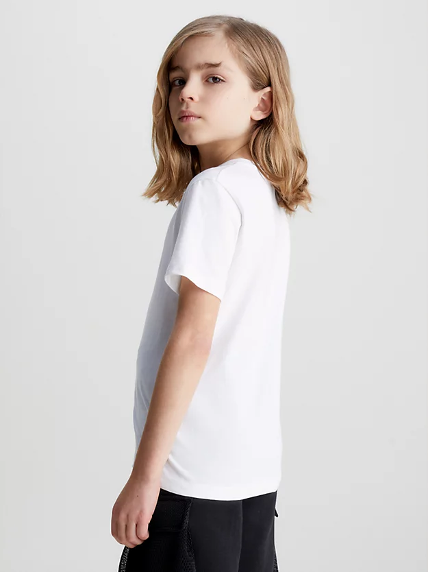 Calvin Klein Kids Organic Cotton Logo T-shirt 7 Calvin Klein Kids Organic Cotton Logo T-shirt - Image 5