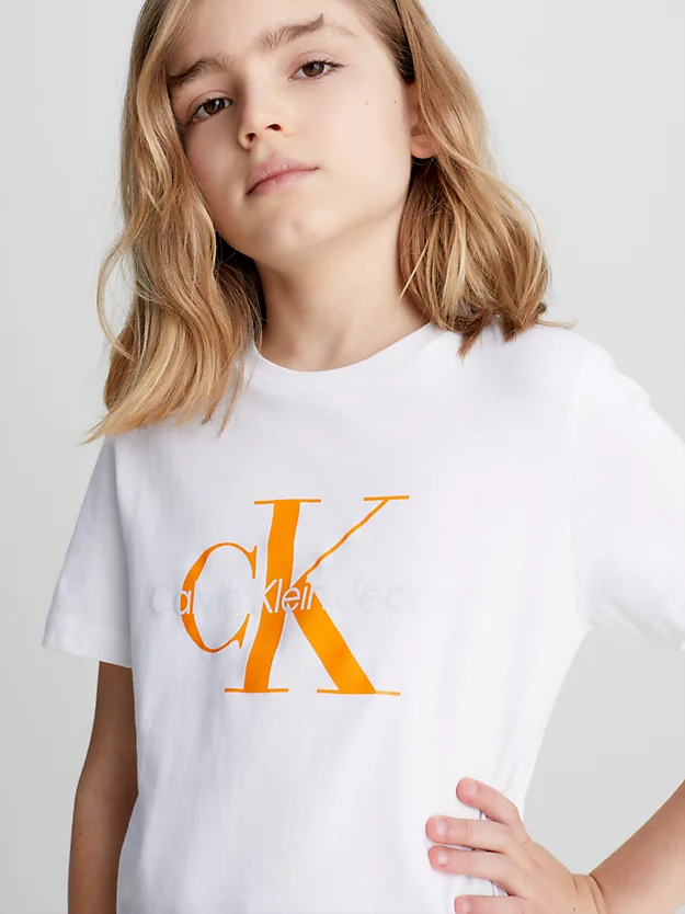 Calvin Klein Kids Organic Cotton Logo T-shirt 9 Calvin Klein Kids Organic Cotton Logo T-shirt - Image 7