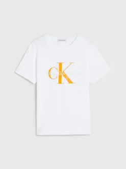 Calvin Klein Kids Organic Cotton Logo T-shirt 17 Calvin Klein Kids Organic Cotton Logo T-shirt -Everywear Shop IU0IU00267 0K6 alternate7
