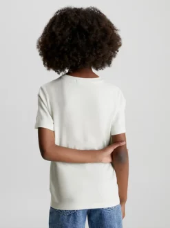 Calvin Klein Unisex Cotton T-shirt -Everywear Shop IU0IU00326 LCE alternate3