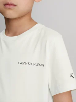 Calvin Klein Unisex Cotton T-shirt -Everywear Shop IU0IU00326 LCE alternate6