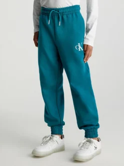 Calvin Klein Unisex Relaxed Logo Joggers 12 Calvin Klein Unisex Relaxed Logo Joggers -Everywear Shop IU0IU00508 CA4 alternate2