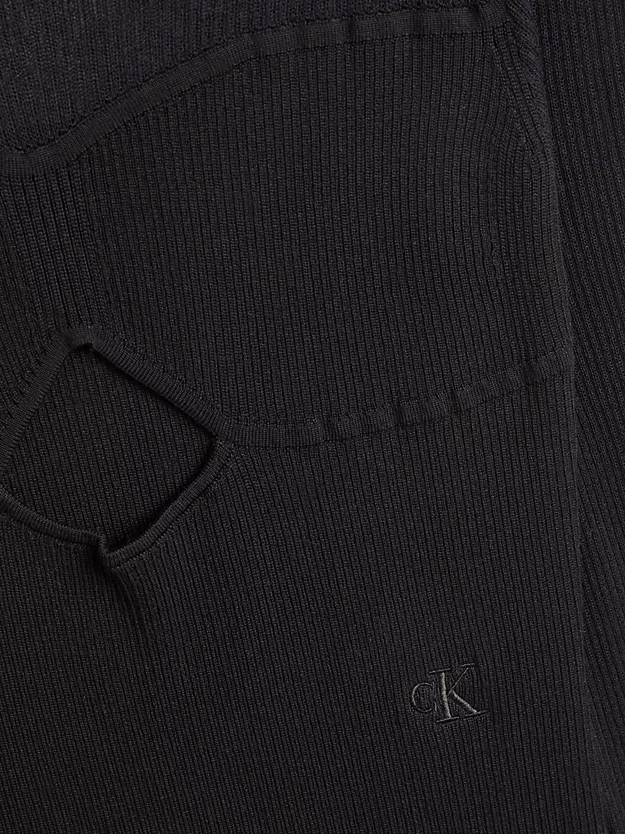 Calvin Klein Long Sleeve Knit Midi Dress 9 Calvin Klein Long Sleeve Knit Midi Dress - Image 7