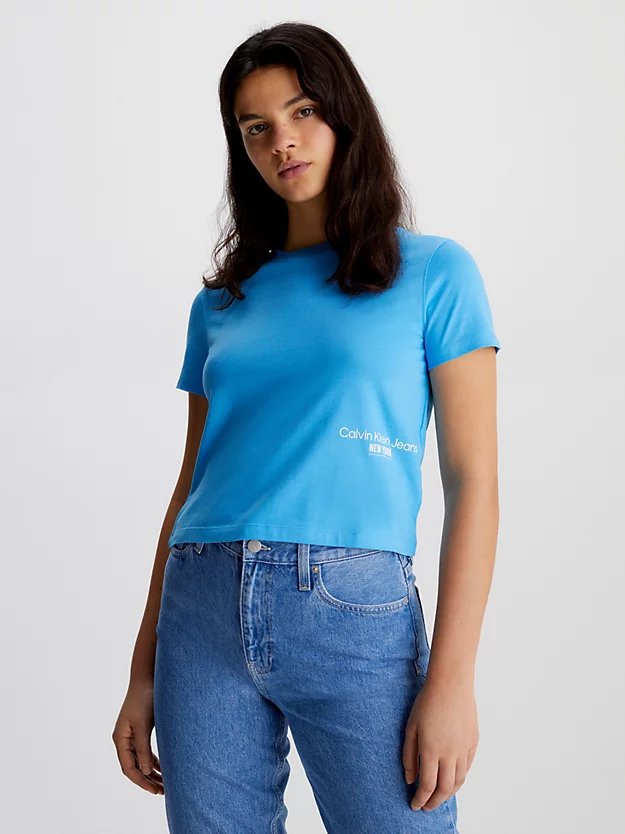 Calvin Klein Cropped Logo T-shirt 3 Calvin Klein Cropped Logo T-shirt