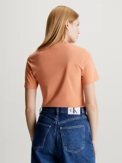 Calvin Klein Cotton Monogram T-shirt 10 Calvin Klein Cotton Monogram T-shirt -Everywear Shop J20J221426 SG8 alternate2