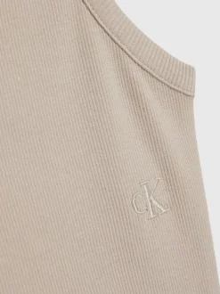 Calvin Klein Slim Cotton Rib Tank Top -Everywear Shop J20J221496 ABM alternate7