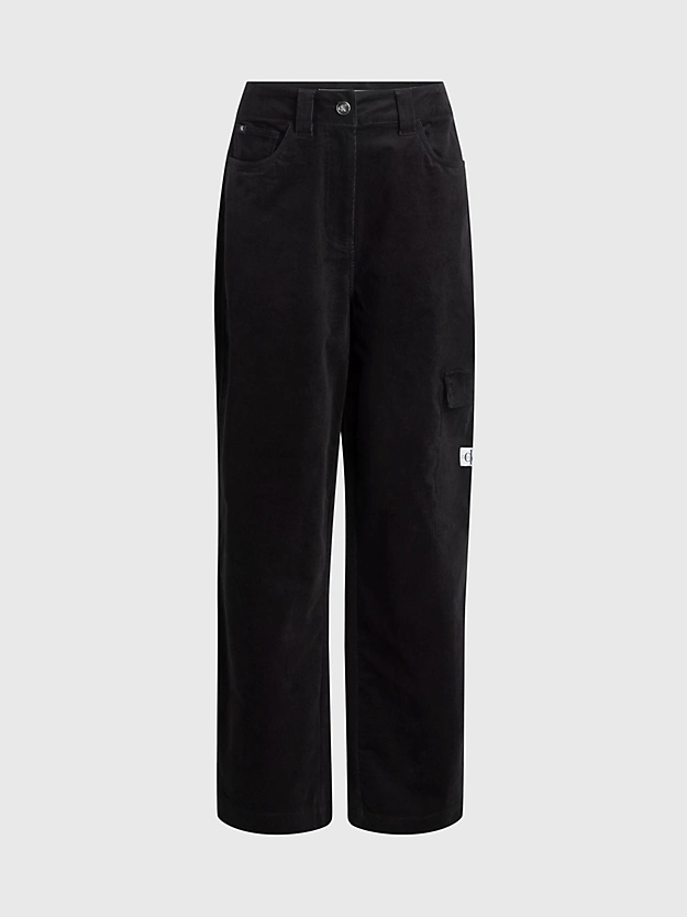 Calvin Klein High Rise Corduroy Cargo Pants 8 Calvin Klein High Rise Corduroy Cargo Pants - Image 6