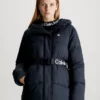 Calvin Klein Nylon Belted Puffer Jacket