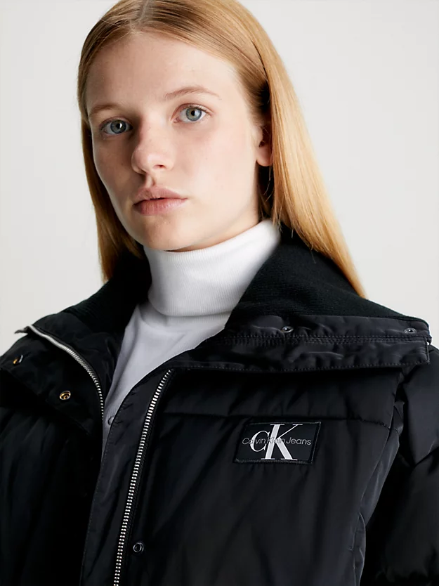 Calvin Klein Short Padded Bomber Jacket 6 Calvin Klein Short Padded Bomber Jacket - Image 4