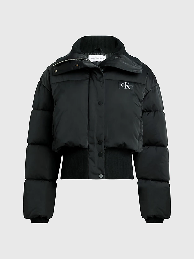 Calvin Klein Short Padded Bomber Jacket 8 Calvin Klein Short Padded Bomber Jacket - Image 6