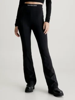 Calvin Klein Milano Jersey Flared Leggings