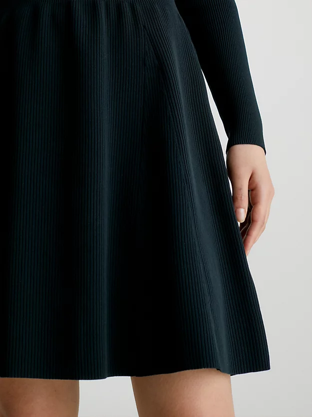 Calvin Klein Off Shoulder Ribbed Knit Dress 6 Calvin Klein Off Shoulder Ribbed Knit Dress - Image 4