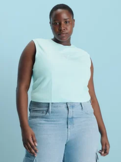 Calvin Klein Relaxed Monogram Tank Top