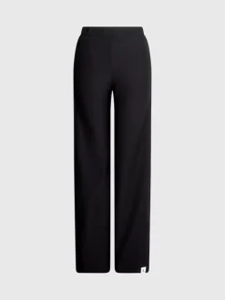 Calvin Klein Straight Ribbed Jersey Trousers 13 Calvin Klein Straight Ribbed Jersey Trousers -Everywear Shop J20J222192 BEH alternate5